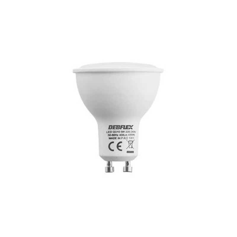 Ampoule spot GU 10 LED SMD 400 lumens 5W - Debflex 600475