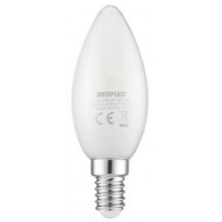 Ampoule C35 LED SMD E14 470 lumens 4W - Debflex 600488