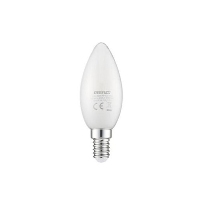 Ampoule C35 LED SMD E14 470 lumens 4W - Debflex 600488 Ampoule C35 LED SMD E14 470 lumens 4W - Debflex 600488