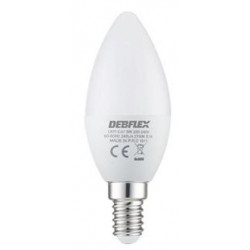 Ampoule C37 LED SMD E14 240 lumens 3W - Debflex 600430