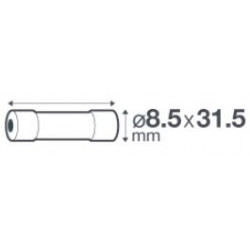 Fusible céramique avec voyant 20A 400 V - Debflex 715336 - 3 pièces