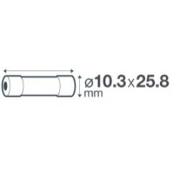Fusible céramique avec voyant 16A 230 V - Debflex 715396 - 3 pièces
