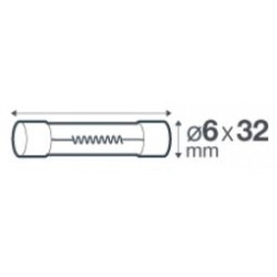 Fusible verre fusion rapide 0.2A 250 V - Debflex 715406 - 2 pièces