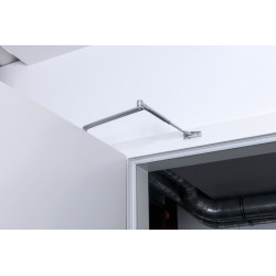Ferme-porte avec bras compas Sewosy DC01 argent