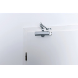 Ferme-porte avec bras compas Sewosy DC01 argent