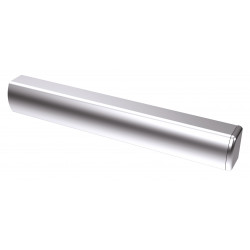 Goulotte aluminium satiné 1 mètre Sewosy EFLEX-G1 pour série EFLEX
