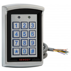 Lecteur de proximité 125 kHz Sewosy KR1000 avec clavier et antenne