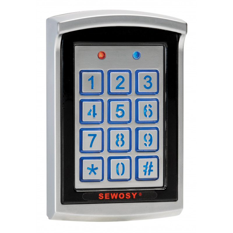 Lecteur de proximité 13.56 MHz Sewosy KR1000-M avec clavier et antenne