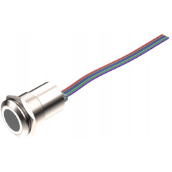 Bouton poussoir capteur infrarouge Sewosy PB19IR voyant blanc/vert D19