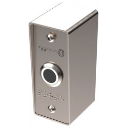 Bouton capteur infrarouge Sewosy PB19IR_BAP plaque et boitier étroits