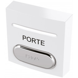 Bouton poussoir ABS Sewosy PBAL2 avec marquage braille - buzzer et LED