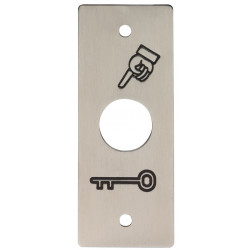 Plaque de montage inox Sewosy PBP19_3 étroite pour gamme PB19