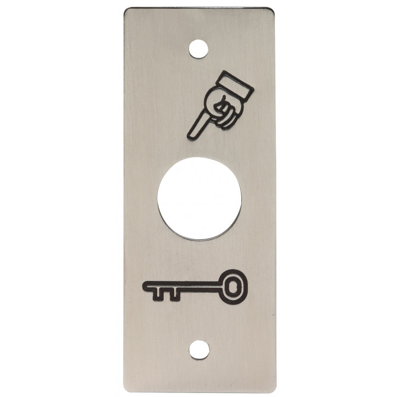 Plaque de montage inox Sewosy PBP19_3 étroite pour gamme PB19