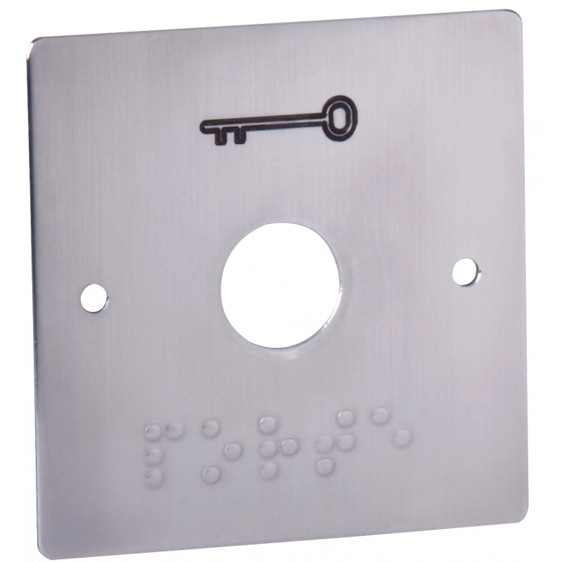 Plaque de montage inox Sewosy PBP19_B large pour gamme PB19