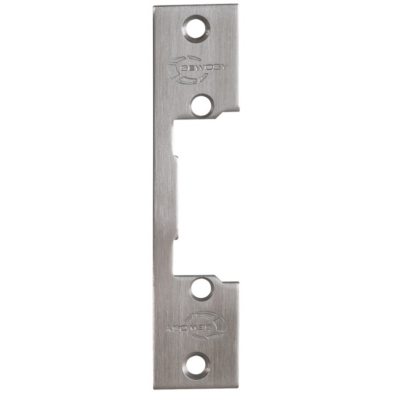 Têtière réversible simple empennage Sewosy SEF301 en acier 110 x 25 mm
