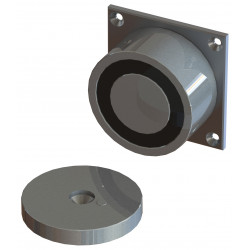 Ventouse électromagnétique ronde Sewosy VR200-80A 12-24V DC D80 mm