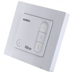 Emetteur Domi mural Nice 3 canaux blanc - DOMIW3C