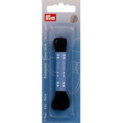 Lacets noirs ronds 3mm X 45cm - Prym 974800