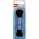 Lacets noirs ronds 3mm X 120cm - Prym 974840