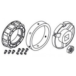 Jeu d'adaptation Simu Ø 168 mm pour moteur T8 -T9