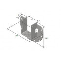 Support moteur Gaposa  – Compatible XQ8M / XQ8P