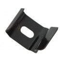 Support plafond Clic pour tringle rail DS/KS - Noir
