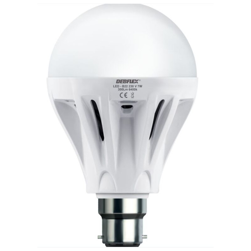 Ampoule A80 anti coupure B22 300 lumens 7W - Debflex 600033
