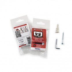 EasyKits Index Luminaires - Cadres EKHUEILU - Sachet de 4 pièces