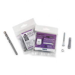 EasyKits Index Fixations lourdes plafond EKMACFTP - Sachet de 4 pièces