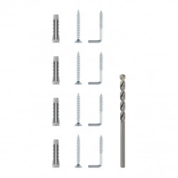 EasyKits Index Fixations légères EKMULFAL - Sachet de 4 pièces