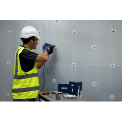 Cheville et clou polyamide pour ITE Index 10X70 AISC10070 - 200 pcs