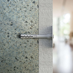 Cheville et clou polyamide pour ITE Index 10X90 AISC10090 - 200 pcs