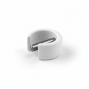 Anneau clippable pour manivelle diamètre 15mm - blanc 9016