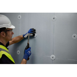 Cheville et clou métallique pour ITE Index 10X70 AISS10070 - 200 pcs