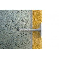 Cheville en plastique pour ITE Index 8x110 AIS08120 - Boite de 100 pcs