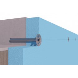 Cheville métallique pour ITE Index 8x110 AISM08110 - Boite de 250 pcs