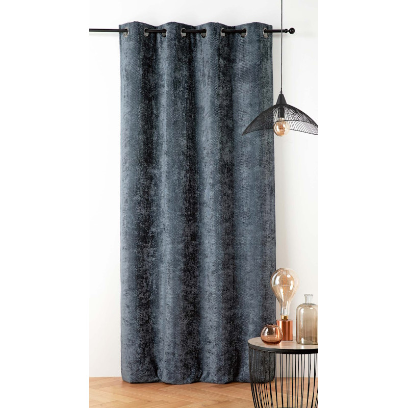 Rideau thermique Linder à œillets Colorado Bleu - 135X260cm Rideau thermique Linder à œillets Colorado Bleu - 135X260cm
