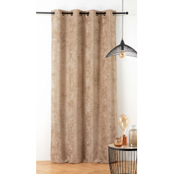 Rideau thermique Linder à œillets Colorado Beige - 135X260cm