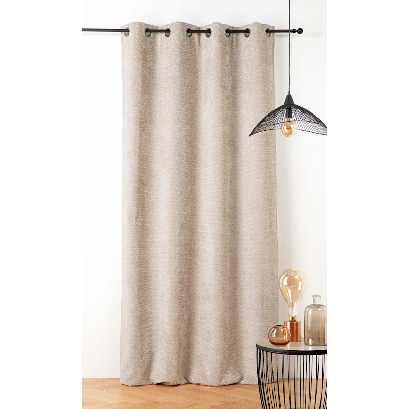 Rideau thermique Linder à œillets Colorado Blanc - 135X260cm Rideau thermique Linder à œillets Colorado Blanc - 135X260cm