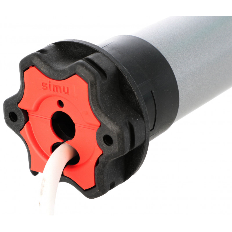Moteur Simu T5S Auto 35 newtons - Tête moteur Somfy Moteur Simu T5S Auto 35 newtons - Tête moteur Somfy