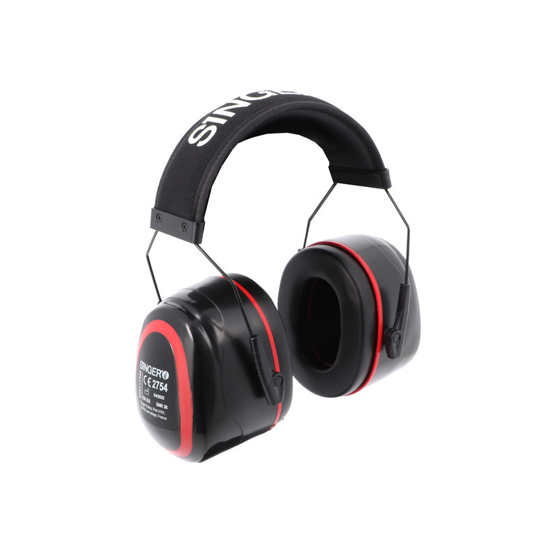 Serre-tête antibruit 36 dB Singer avec arceau en mousse - SHELLY300 Serre-tête antibruit 36 dB Singer avec arceau en mousse - SHELLY300
