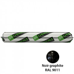 Silicone Parasilico Monument DL Chemicals poche 600ml - Noir graphite RAL 9011