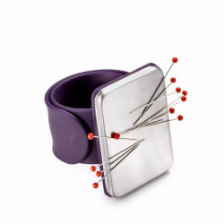 Bracelet pelote épingles magnétique violet - Prym 610282