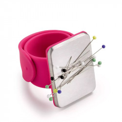 Bracelet pelote épingles magnétique fuschia - Prym 610283