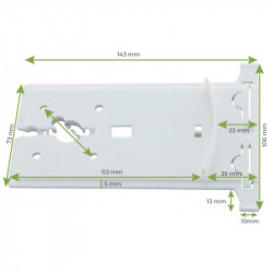 Tiroir coffre volet Bloc baie Bubendorff N/R TH radio SI-SR-SU-NI