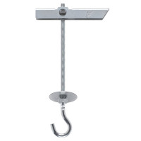 Fixation d'éléments légers dans les faux plafonds