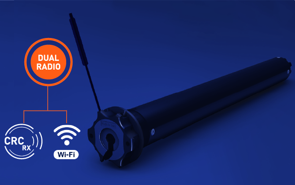 moteur Cherubini à double radio