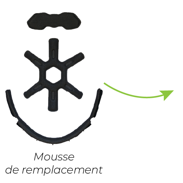 Mousse de remplacement pour casque HIMA