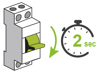 Couper l'alimentation 