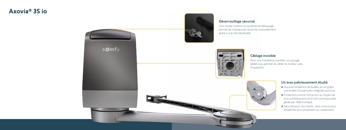 Somfy Axovia 3S io